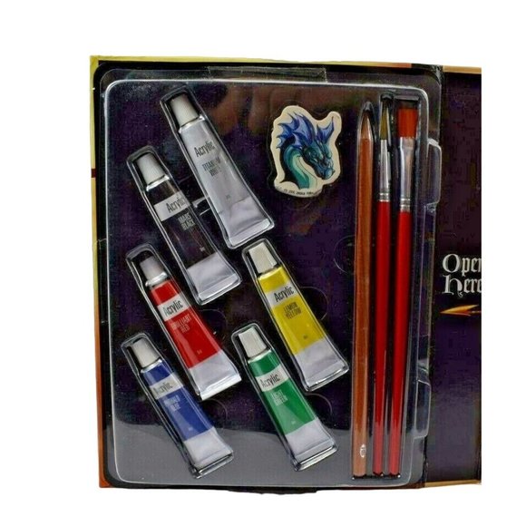 Impact Dragonart How to Draw and Paint Fantastic Creatures 12 Piece Kit - Picture 4 of 6